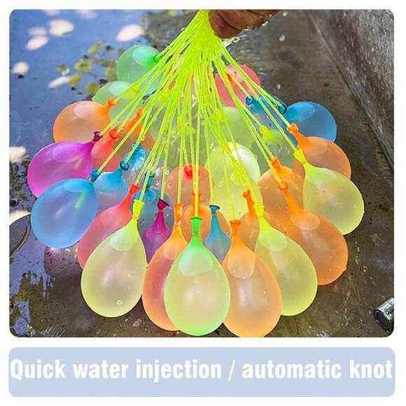 New: 999 quick fill water balloons w hose adaptors; quick fill balloons; summer - Picture 1 of 6